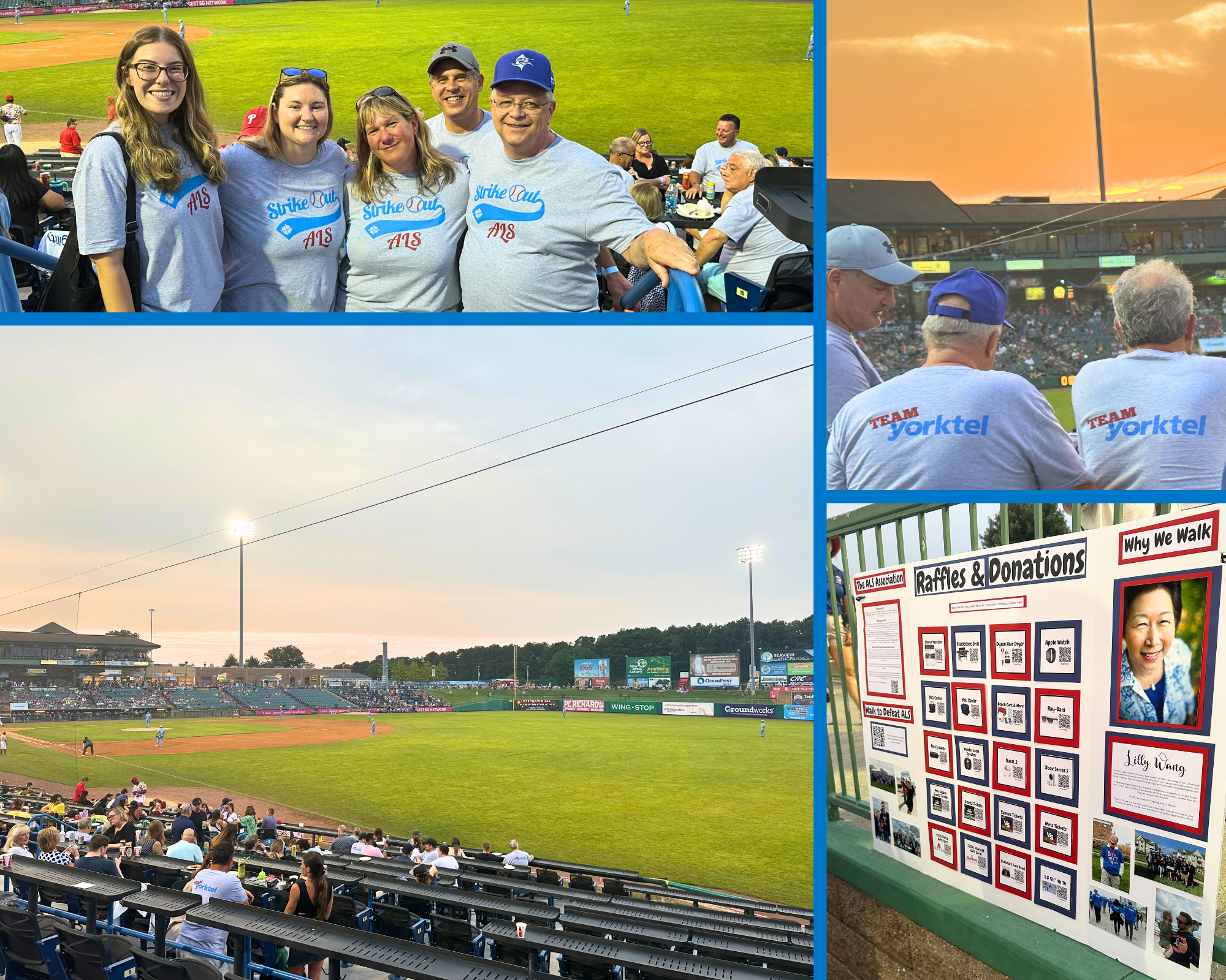 2nd Annual Strike Out ALS Team Yorktel at Jersey Shore BlueClaws