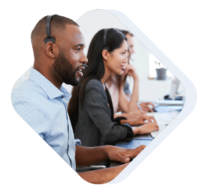 stock image of help desk services providers at Yorktel